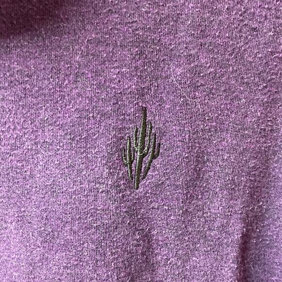 Bugatchi 1/4 zip purple pull over size extra large - Picture 2 of 6